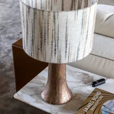 FL5 Solid Bronze Table Lamp by Jeroen De Ruddere - front view