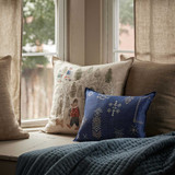 Tumbleweed Indigo Pillow by  - front view