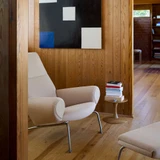 Wegner Queen Chair by FRAMA - front view
