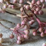 Artificial Woodland Beauty Berry Stems - Set of Four by  - front view
