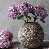 Artificial Lilac Hydrangea Stems - Set of Four by  - front view