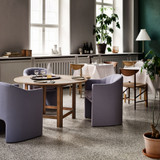SC24 Loafer Dining Chair by &Tradition - front view