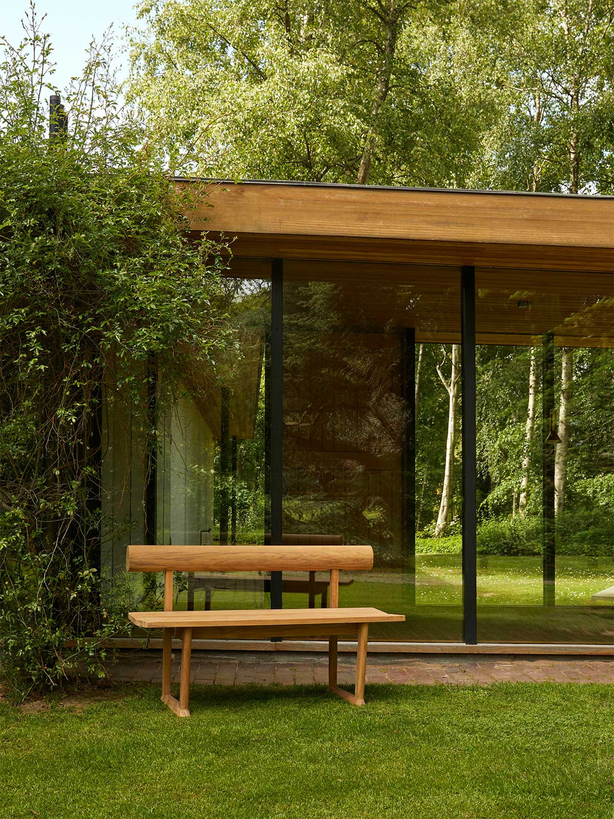 Banco Bench by Fritz Hansen - Elegant Teak Seating for Outdoor Serenity
