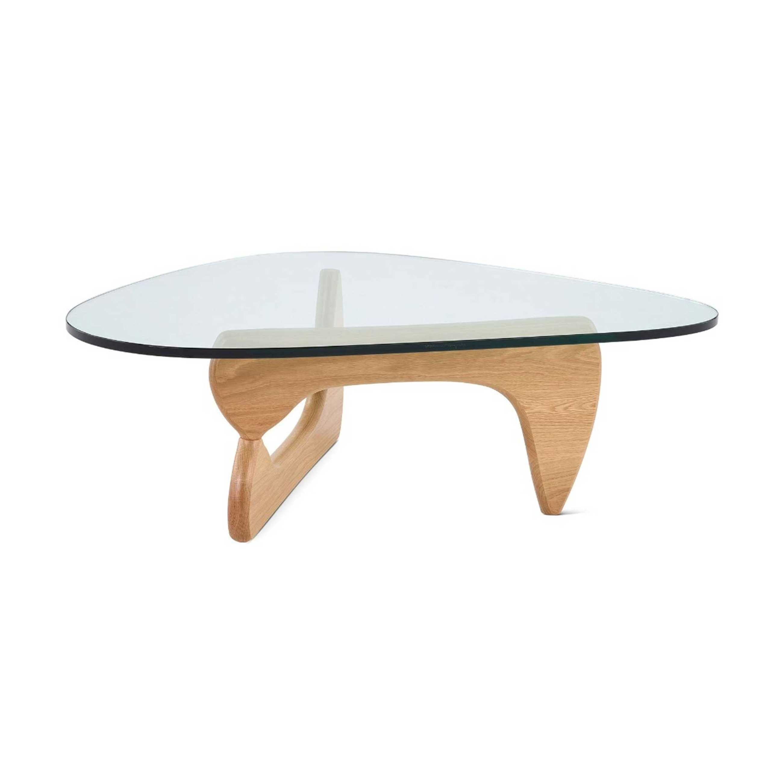 boku no table 【walnut】 Naja End Table: Mid-Century Modern, Rubberwood Frame, Guitar
