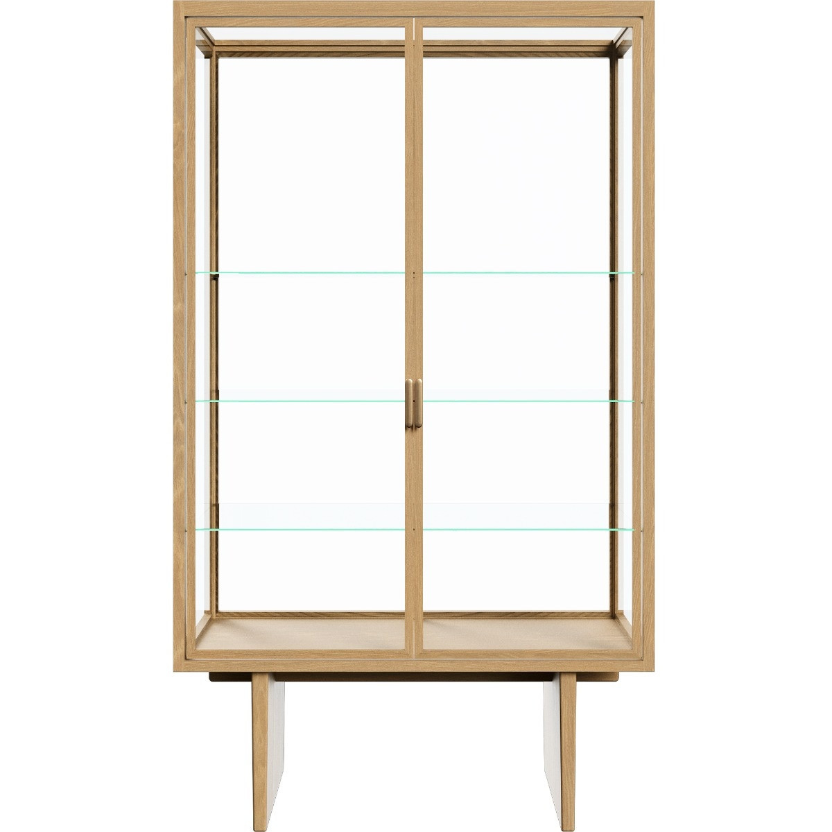 Haze Vitrine by ferm LIVING | Modern Glass Cabinet for Stylish Storage