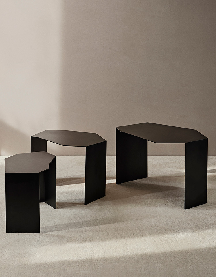 Shard Cluster Tables Set of Three - Sculptural Coffee Tables by ferm LIVING