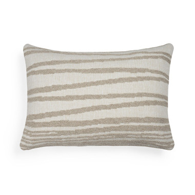 White Stripes Outdoor Cushion