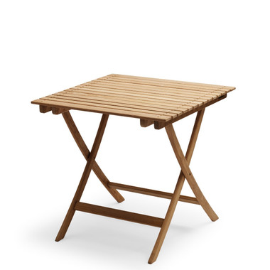 Selandia Square Foldable Dining Table by Fritz Hansen – front view