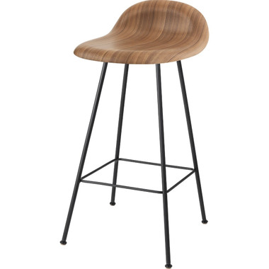 3D Wood Counter Stool