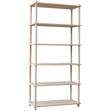 Elevate Shelving System 5 by Woud – front view