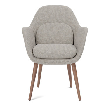 Swoon Dining Armchair by Fredericia – front view