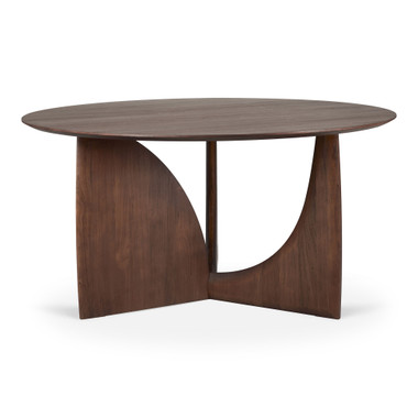 Geometric Round Dining Table