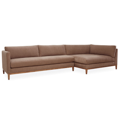 Haarlem 3583 Series Sectional by LEE Industries – front view