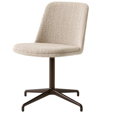 HW19 Rely Upholstered Swivel Chair with Return + Cushion