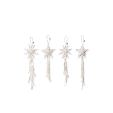 Vela Star Ornaments – Set of Four