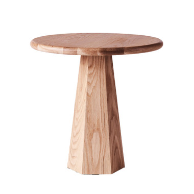 Hexagon Side Table by Dusty Deco – front view