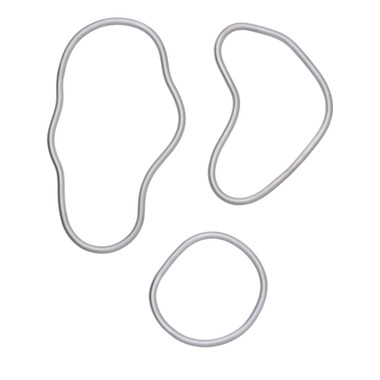 Pond Trivets-Set of Three by ferm LIVING – front view