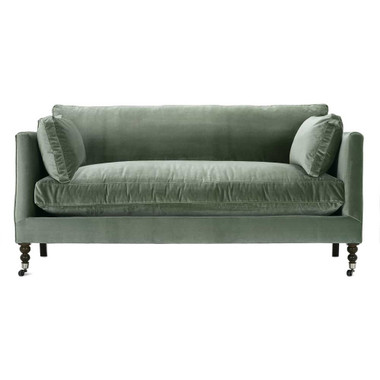 Madeline Short Sofa by Rowe Furniture – front view