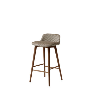 HW120 Rely Upholstered Counter Stool by &Tradition – front view