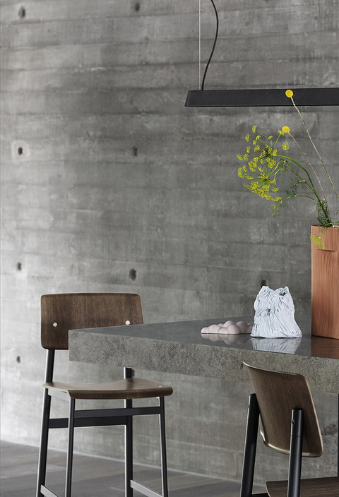Loft Barstool by Muuto - Scandinavian Industrial Design with