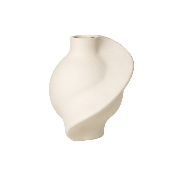 Pirout Vase 01 - Raw White