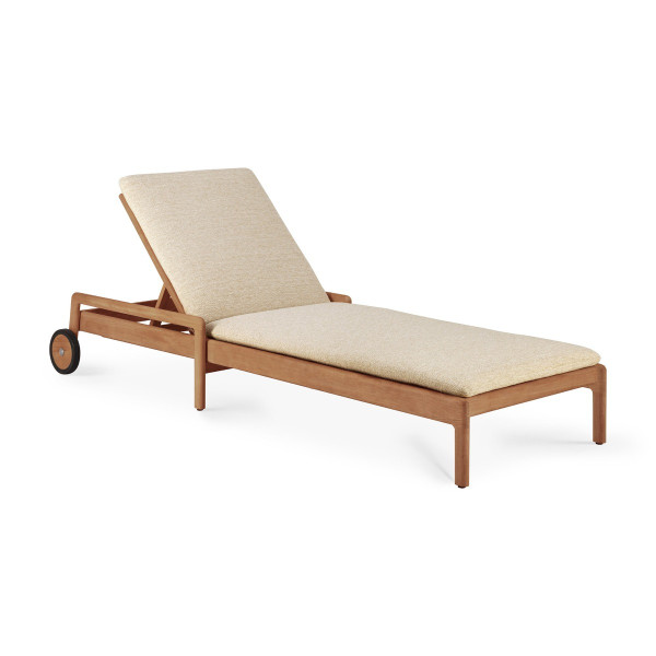 Jack Outdoor Adjustable Lounger Thin Cushion