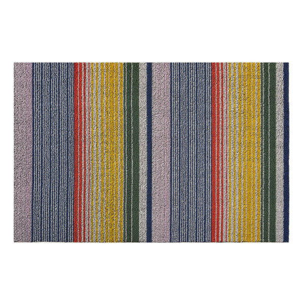 Pop Stripe Indoor/Outdoor Shag Mat