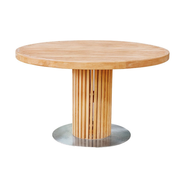 Rib Outdoor Round Dining Table