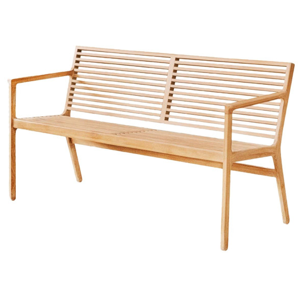 Rib Outdoor Dining Bench