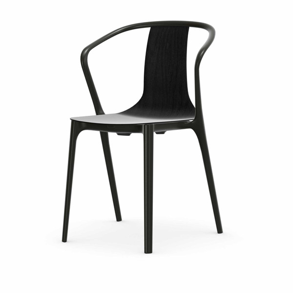 Belleville Wooden Armchair by Vitra | Sophisticated Design & Comfort