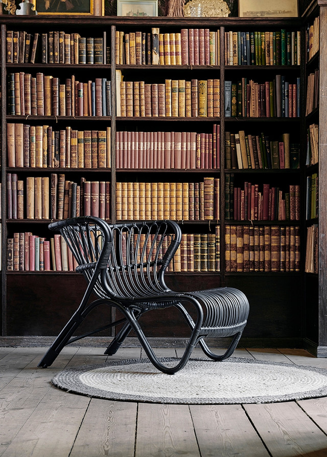 BOSMIC ボスミック　ビンテージチェア　レトロフューチャー　4脚セット　nZ Viggo Boesen Fox Lounge Chair - Timeless Rattan Elegance by Sika