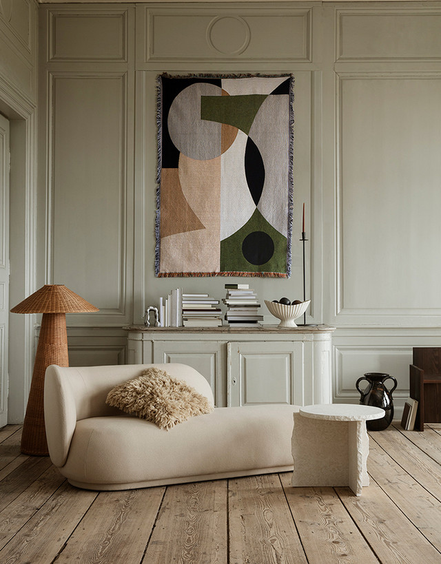 Rico Divan by ferm LIVING | Sculptural Luxury Seating for Modern