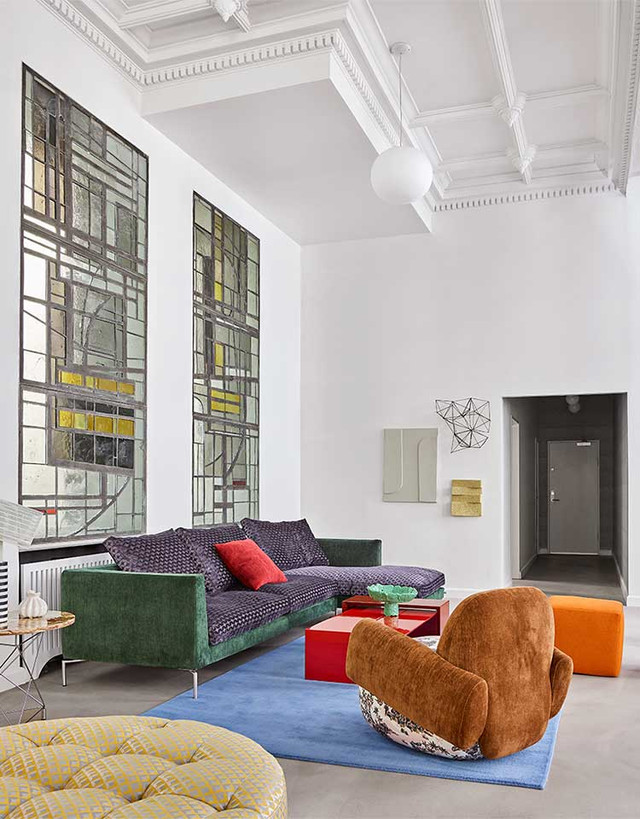 Ra Sofa - Quickship by Eilersen - lifestyle view 2