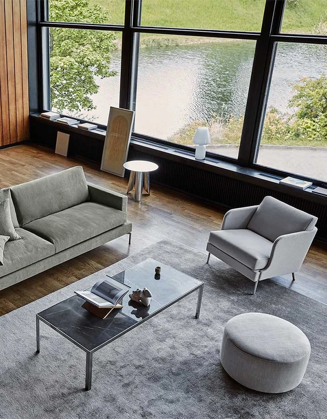 Funen Lounge Chair by Eilersen - lifestyle view 2