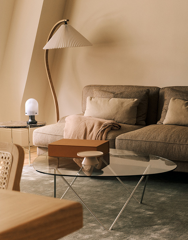Timberline Floor Lamp by Gubi - lifestyle view 1