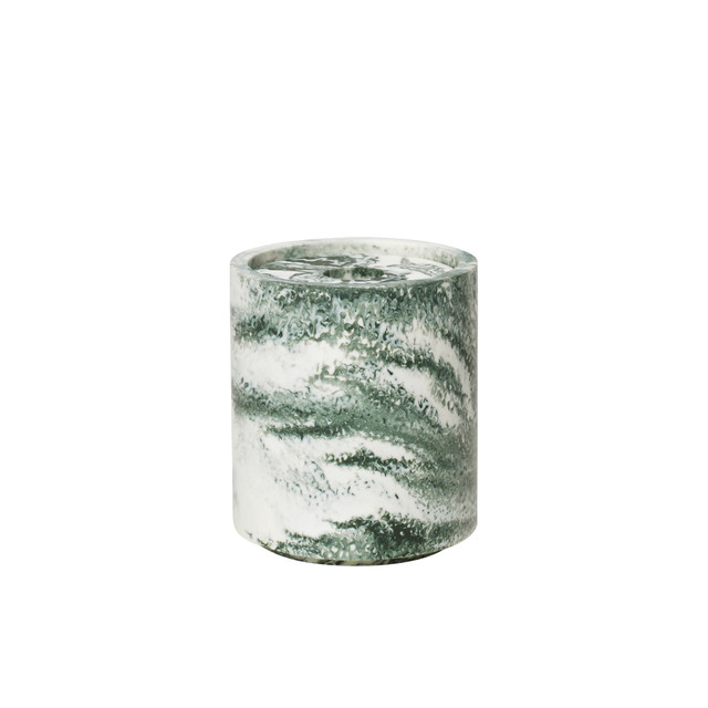 Inlay Container by ferm LIVING - Unique Marble-Like Stoneware Storage ...