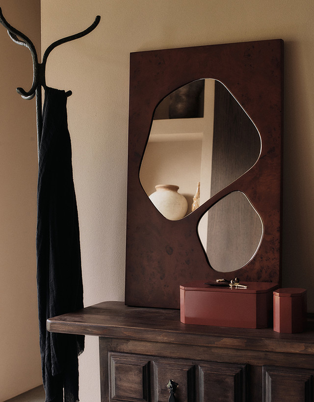 Folia Mirror by ferm LIVING - lifestyle view 2