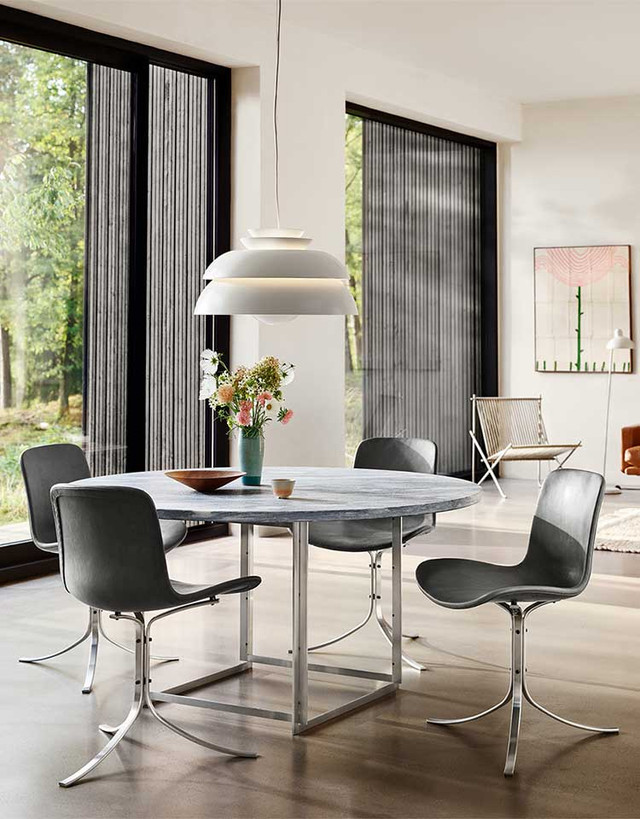 PK54™ Dining Table by Fritz Hansen - lifestyle view 2