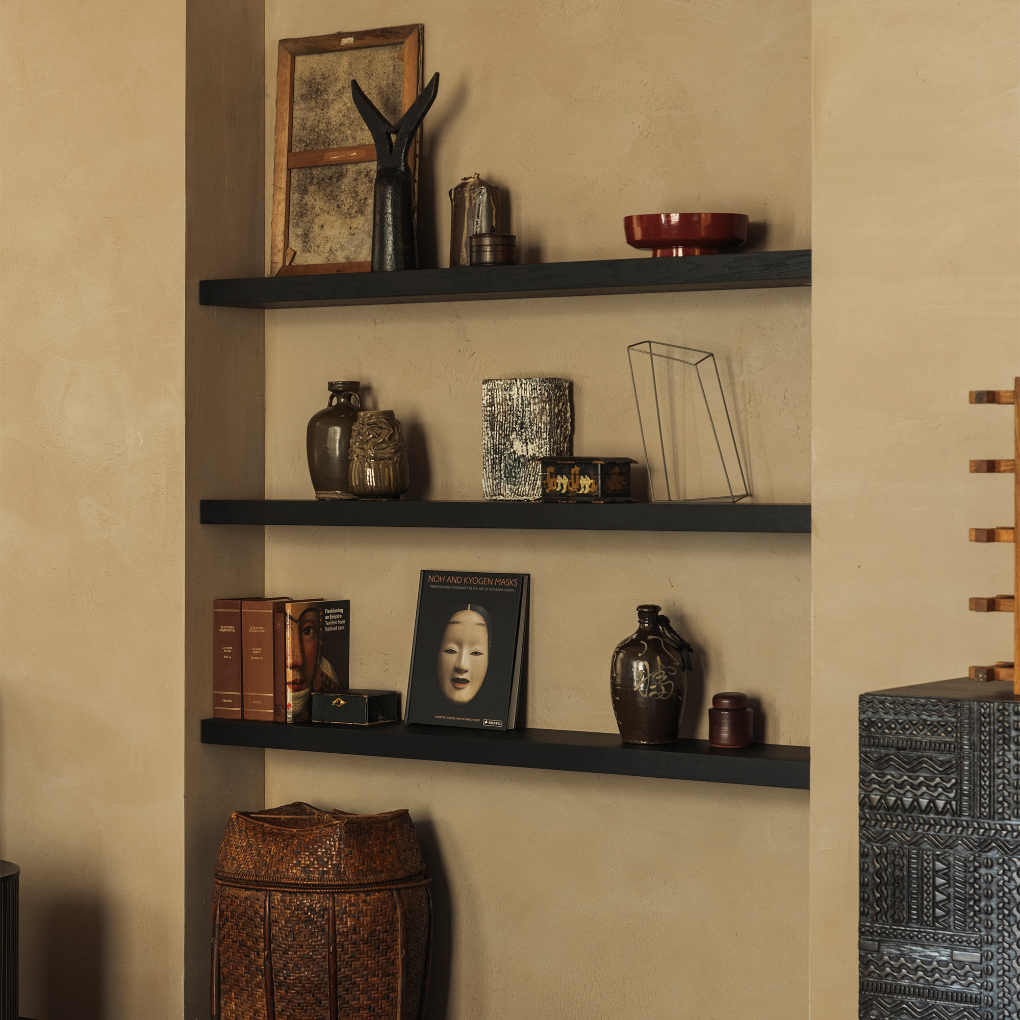 Wall Shelves + Hooks