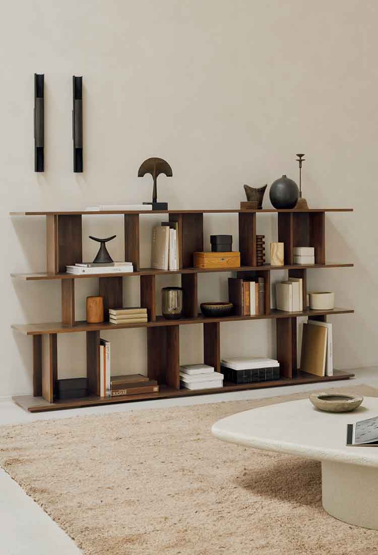 Stylish Irregular Rack by Ethnicraft - Versatile Storage Solution ...