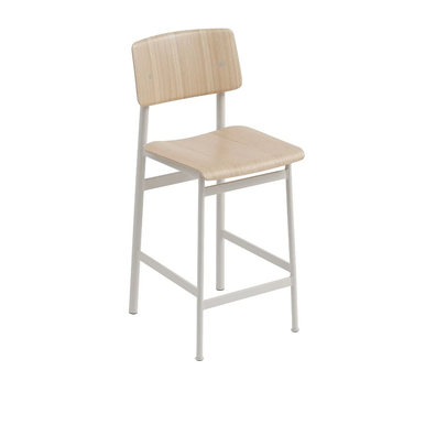 Muuto Loft Counter Stool | Scandinavian Industrial Design for Comfort