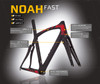 Ridley Noah Fast Shimano Di2 equipped Carbon Bicycle, Black & Red - Build It Your Way