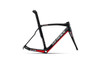 Eddy Merckx 525 Performance SRAM 22 equipped Carbon Bicycle, Black Anthracite & Red Gloss Accents - Build It Your Way