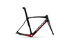 Eddy Merckx 525 Endurance Campagnolo EPS equipped Carbon Bicycle, Black Anthracite & Red Gloss Accents - Build It Your Way