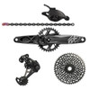 SRAM GX Eagle DUB Sync 2 Carbon Crankset, Black | XX1 Drive Train Trigger Shifter Upgrade Kit, Black