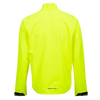 Pearl izumi Monsoon WxB Men's Jacket, Screaming Yellow / Phantom, Back