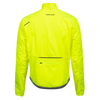 Pearl izumi BioViz Barrier Men's Jacket, Screaming Yellow / Reflective Triad, back