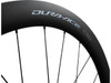 Shimano Dura Ace R9270 C50, Tubeless Clincher, Disc-brake Wheelset - profile rim - side