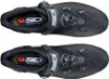 Sidi Wire 2S Carbon Men's Road Shoes, top view, black