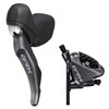 Shimano GRX ST-RX810 Hydraulic STI Levers, Hoses and SM-BH90 Flat Mount Brake Calipers